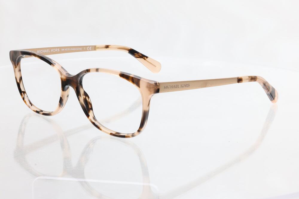Michael Kors MK4035 (Ambrosine) 3205 53-15-135mm Eyeglass FRAMES ONLY - FAIR